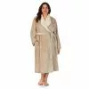 Plus Size Koolaburra By UGG Plush Wrap Robe Cafe Creme