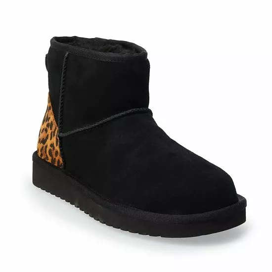 Koolaburra By UGG Koola Mini II Women's Winter Boots Black 11 Koolaburra By UGG Koola Mini II Women's Winter Boots Black - Image 11