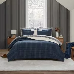 Koolaburra By UGG Sander Quilt Set With Shams Navy 10 Koolaburra By UGG Sander Quilt Set With Shams Navy -Koolaburra by UGG shop unnamed file 909