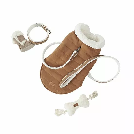 Koolaburra By UGG Sherpa Bone Pet Toy Blue Mirage 3 Koolaburra By UGG Sherpa Bone Pet Toy Blue Mirage - Image 3