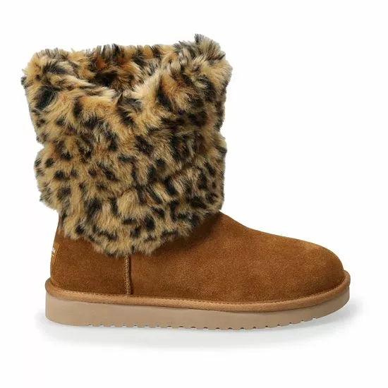 Koolaburra By UGG Dezi Short Women's Winter Boots Zinfandel 2 Koolaburra By UGG Dezi Short Women's Winter Boots Zinfandel - Image 2