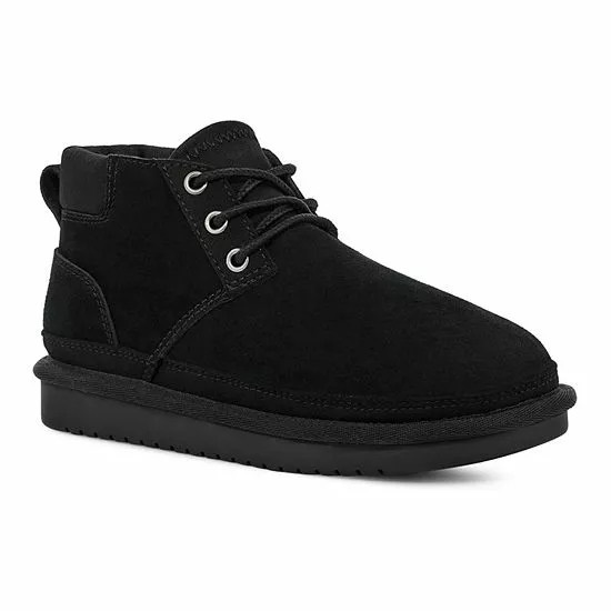 Koolaburra By UGG Advay Kids' Suede Chukka Boots Black 8 Koolaburra By UGG Advay Kids' Suede Chukka Boots Black - Image 8