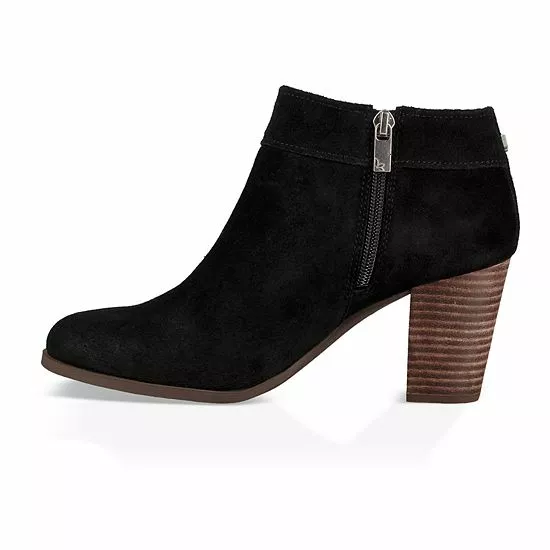 Koolaburra By UGG Amalea Women's Ankle Boots Black 2 Koolaburra By UGG Amalea Women's Ankle Boots Black - Image 2