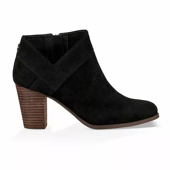 Koolaburra By UGG Amalea Women's Ankle Boots Black 3 Koolaburra By UGG Amalea Women's Ankle Boots Black - Image 3